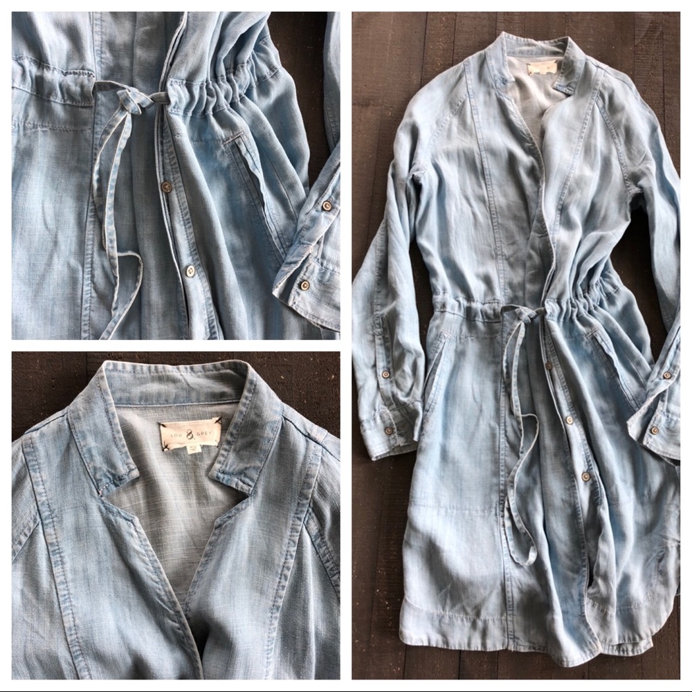 LOU GREY XS Wrap Dress